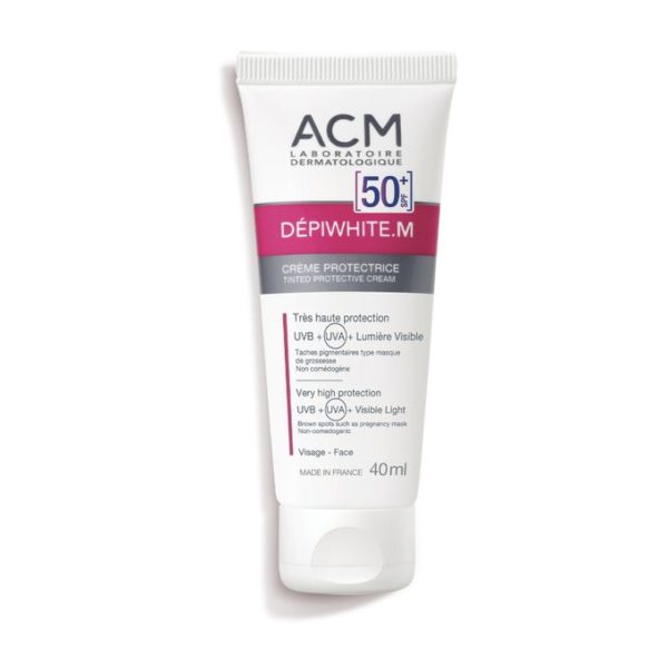 ACM Depiwhite – M – Crème – Protectrice – Invisible – Spf50 +