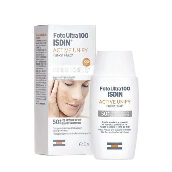 Isdin Active Unify Fusion Fluid Invisible SPF 50- 50Ml