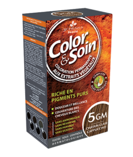 Les 3 Chenes Color & Soin - Châtain Clair Cappuchino - 5GM