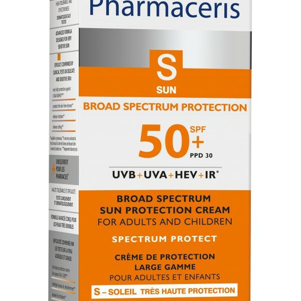 PHARMACERIS S SPECTRUM-PROTECT CRÈME HAUTE PROTECTION SPF50+